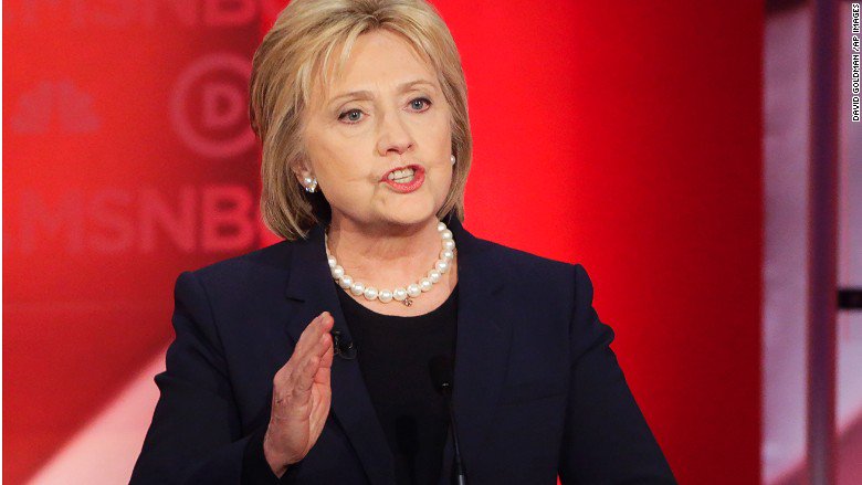 CNNBusiness's tweet photo. Wall Street has made @HillaryClinton a millionaire
https://t.co/POU0ZmiBbH #DemDebate https://t.co/gH7kgiwFqX