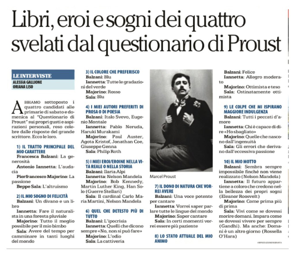 CarloOttaviano's tweet photo. Le mie quattro motivazioni diverse per scegliere tra @Balzani_F @pfmajorino,#Sala e @iannetta_a . Da @rep_milano https://t.co/8YDXQi31H8