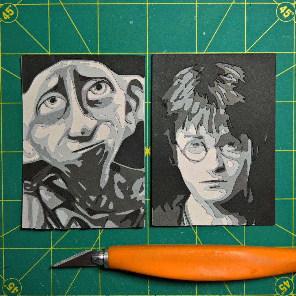 papergizmo's tweet photo. Some #harrypotter #sketchcards https://t.co/z4MwJaBNNH