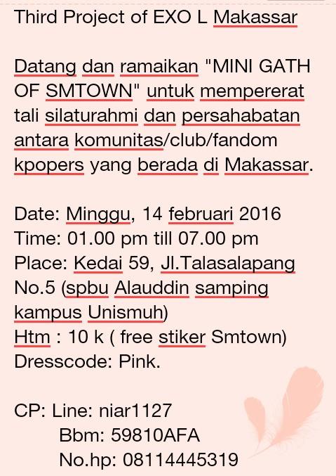 <a href="/Genfamily_/">GEN FAMILY</a> [HELP RT] SMTOWN MINI GATH #14FEB2016

Detail project lihat gambar
