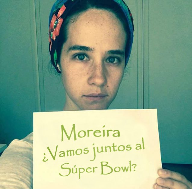 rubennometro's tweet photo. La #Sariñaña aclama que #Moreira l acompañe al #SuperBowl el domingo. Vamos don @rubenmoreiravdz ?? #saltillo https://t.co/VxQ4YiEJCH