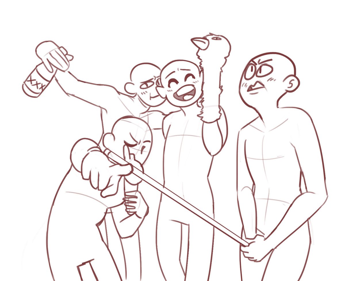 photo 4 Person Draw The Squad markiplier draw yo squad