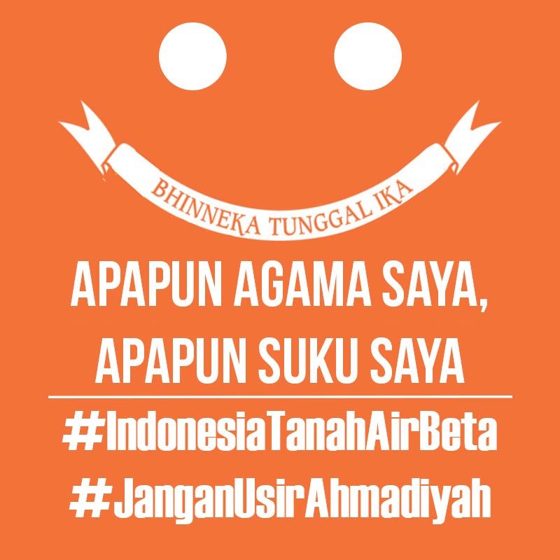 LBH_Jakarta's tweet photo. Apapun agama saya, apapun suku saya #IndonesiaTanahAirBeta #JanganUsirAhmadiyah Bangka https://t.co/F4vyQ0owtq