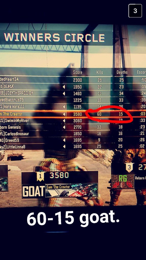 jsaliba25's tweet photo. @SamuelMarcellus playing Black Ops 3 like the shut in he is. #nerdbitch https://t.co/VAa5C2EkF6