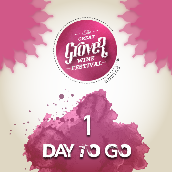 GroverZampa's tweet photo. Just 24 hours away, &amp; we are there! Grover Zampa Vineyards proudly presents @GGWFOfficial : https://t.co/hm8V9Mti6h https://t.co/ZNLfo8Ob0u