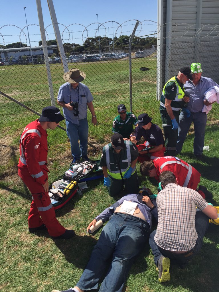 Evisceration at the rodeo scenario...... #saasmedstar