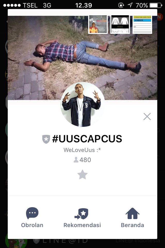 TemanUus's tweet photo. Hayuk di Add Line nya #UUSCAPCUS ( @mlz2409j ) , semoga berkah ... Cc : @Uus__ https://t.co/NLrgQX8RRI