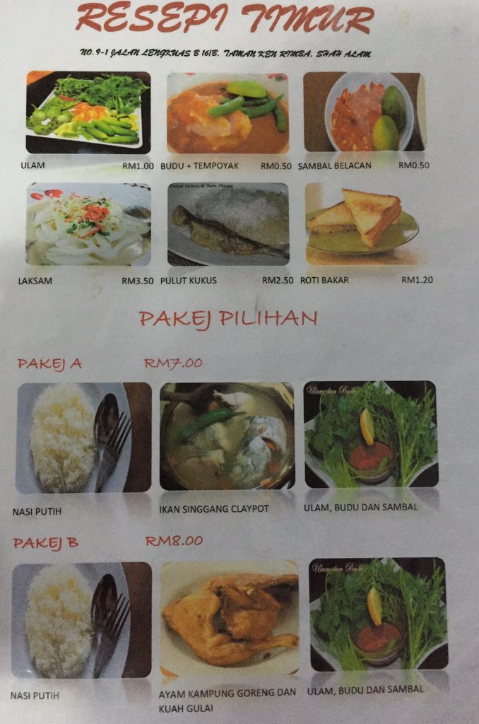туитове със съдържание от Resepi Timur At Resepitimur Twitter