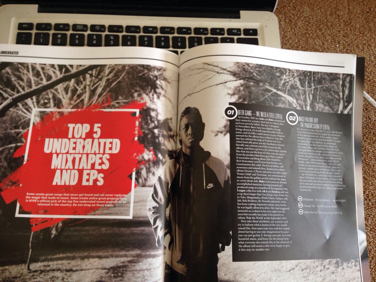 siphxthegift's tweet image. Much love to @HypeMagazineSA for considering #ComingOfAge an underrated project worth the listen  #issue71