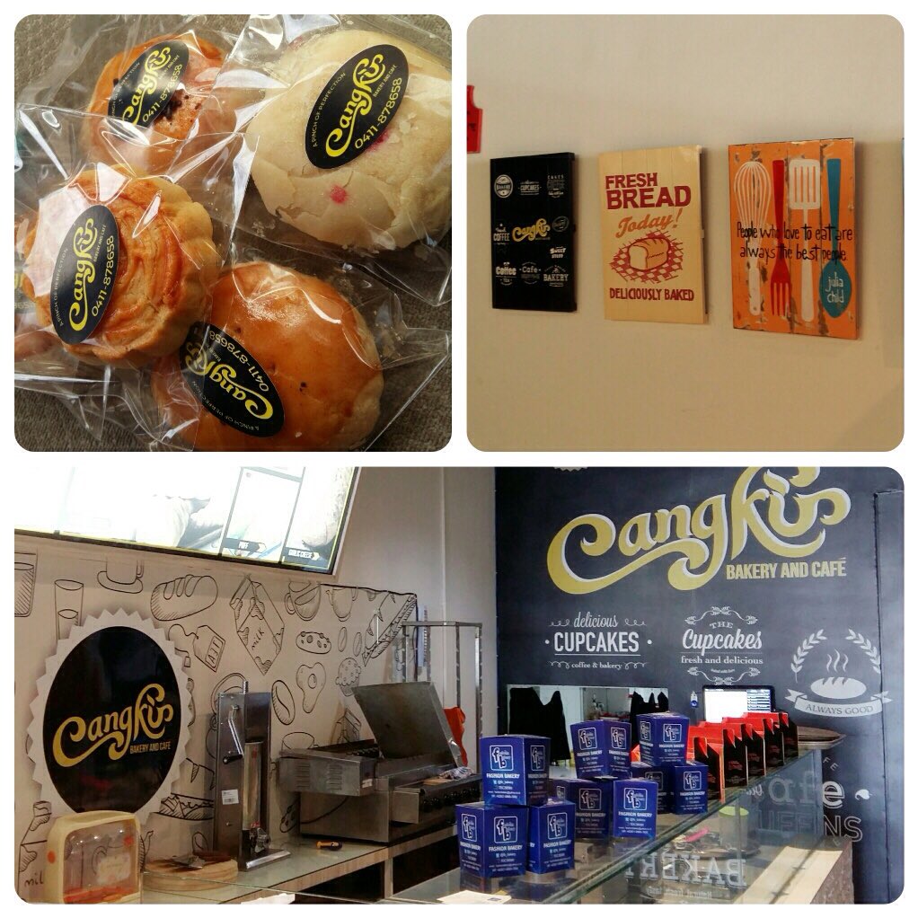 Mimin tadi dari <a href="/cangkirbakery/">CANGKIR BAKERY</a> jalan landak. Enak rotinya, nikmat minumannya, dan asiknya kaue suasananya.