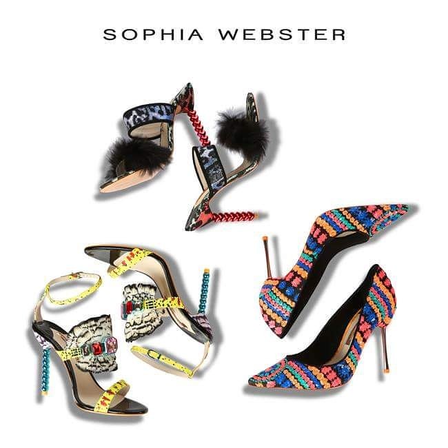 SHOE LUST!
We're crushing hard on these beauties from <a href="/SOPHIAWEBSTER/">SOPHIA WEBSTER</a>. Pick yours here: bit.ly/22yoS2e
