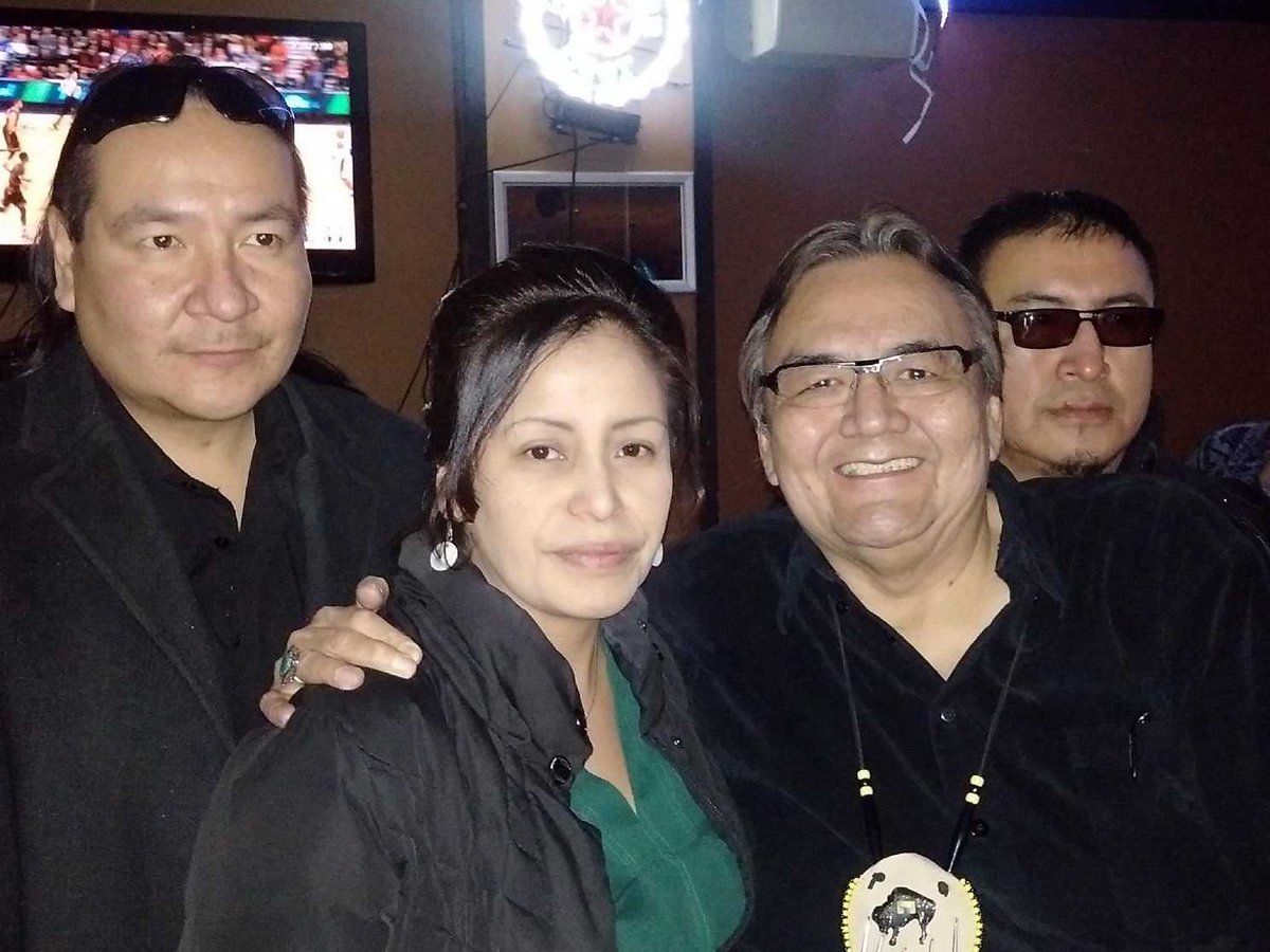 EricRobinsonMB's tweet photo. With Friends at Kewatinook NDP Fundraiser. #mbpoli #aho #supercree https://t.co/cWdX1IoCzd