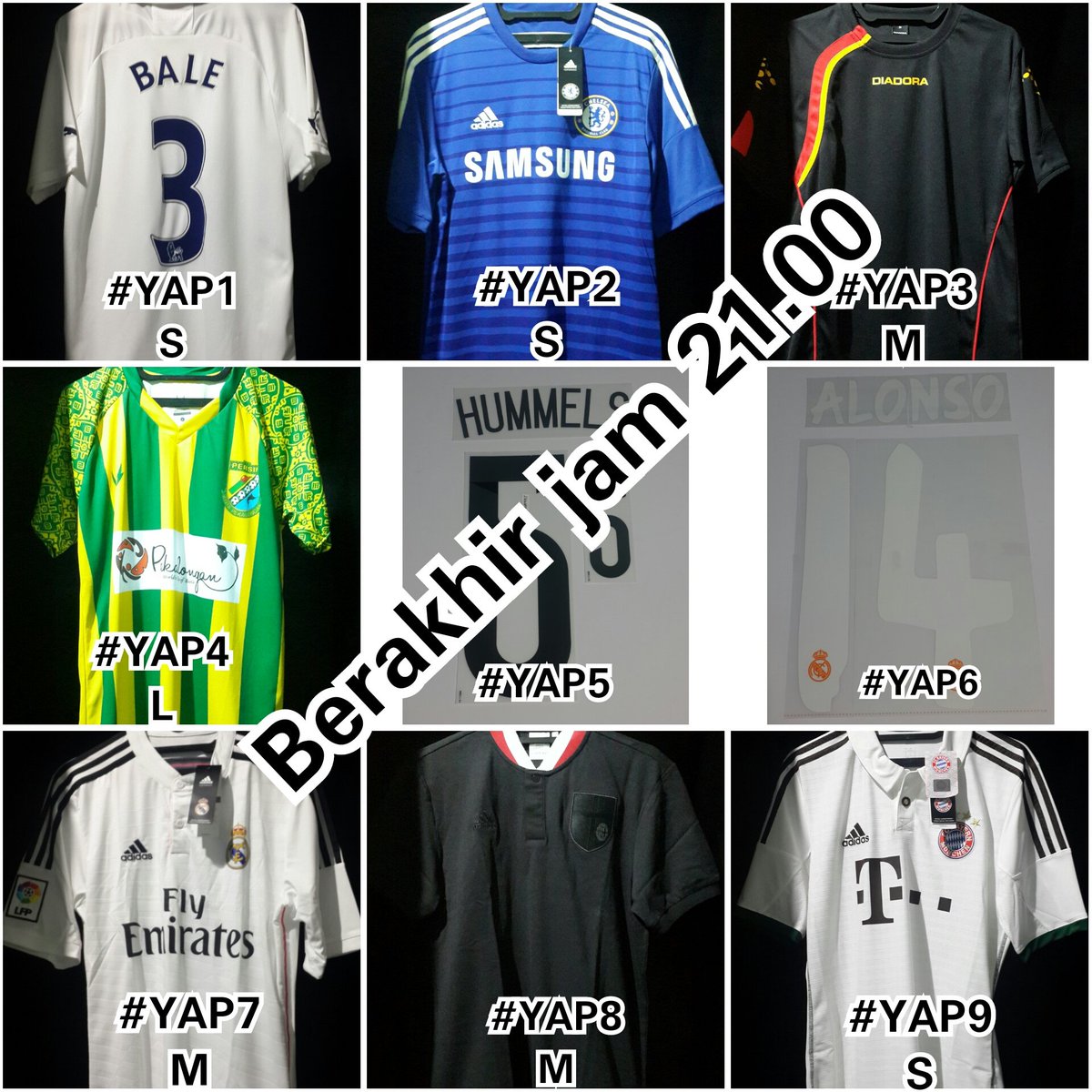 yapfootball's tweet photo. 19.23
#YAP1 250
#YAP2 150
#YAP3 20
#YAP4 60
#YAP5 50
#YAP6 10
#YAP7 160
#YAP8 110
#YAP9 170
FT 21.00 https://t.co/xHx6CoPMIF