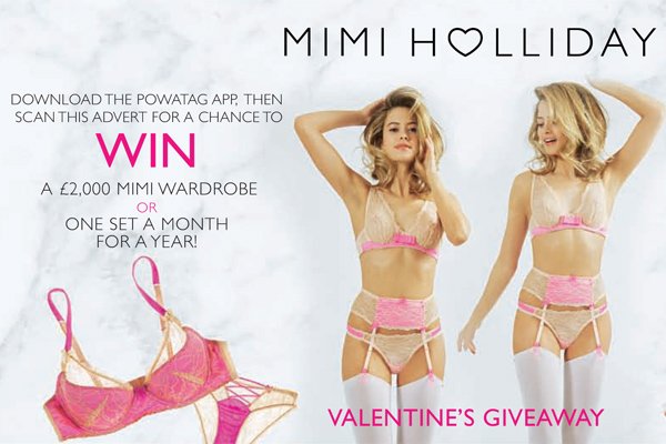 OK_Magazine's tweet photo. Fancy winning £2,000 of @TheMimiHolliday #lingerie? Enter our comp with @PowaTag: https://t.co/ES3GgLrPnI #spon https://t.co/WVEiYwfb2L