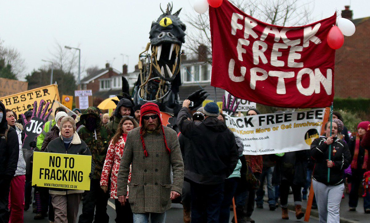 standardchester's tweet photo. BREAKING: Fracking company IGas to announce they WON'T be drilling at planned Chester sites
https://t.co/o35haDTv89 https://t.co/W6TZf3hImR