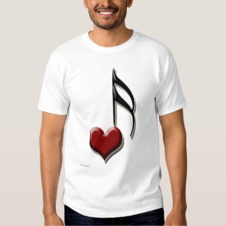 DesignKaio's tweet image. Heart Note Shirt
 ift.tt/1Pny0xp

#tshirtdesign #tshirt #fashion #clothing #zazzle