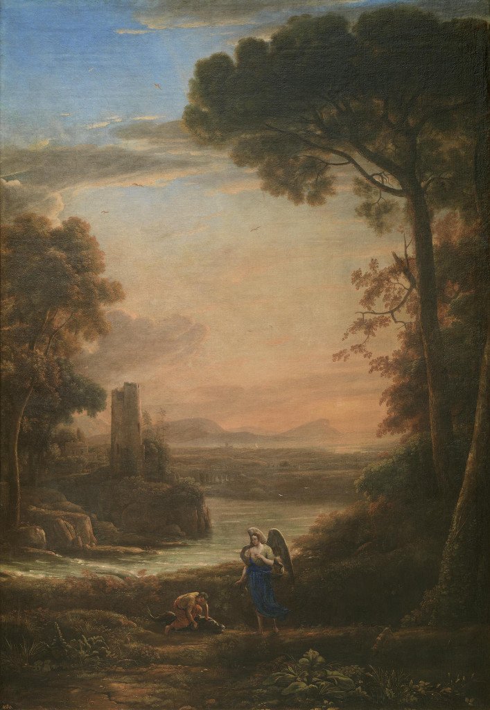 museodelprado's tweet photo. Debido a su gran reputación, el rey Felipe IV encargó a #DeLorena cuatro paisajes para el Palacio del Buen Retiro https://t.co/sPANhORdP3