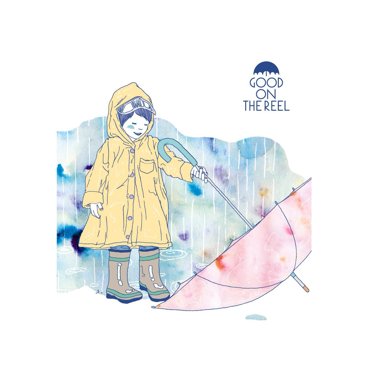森 俊博 Auf Twitter というわけで今回もgood On The Reelの2月から始まるツアーグッズを作りました Tシャツはちのくんの過去の話をイメージしたイラストです Goodonthereel T Co W4n4sv11ar