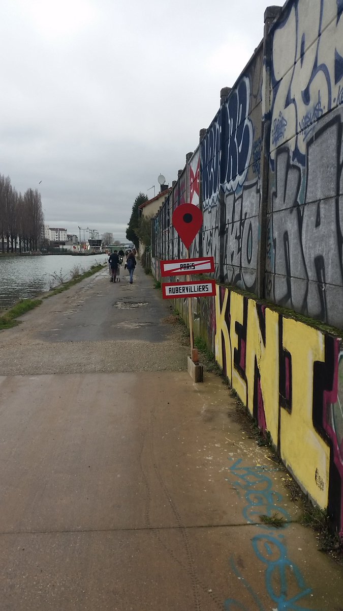 #promenonsnousautrement sur le canal Saint Denis à 14h