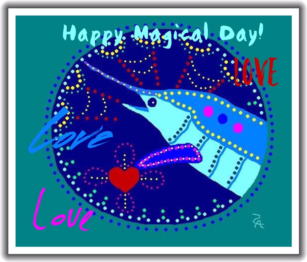 Love is a never
ending circle of magic
joy and light in now