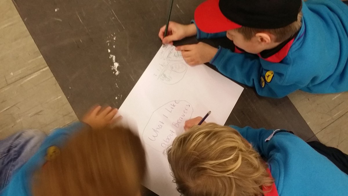 HilbreScouts's tweet photo. Some of the Beavers telling us what they like about Beavers....#youshape https://t.co/XyLQYFojkX