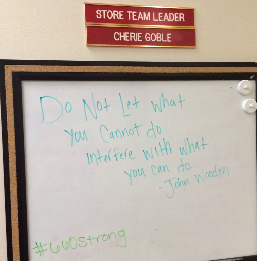 CherieGoble's tweet photo. Change is contagious, exciting, fun, and always happening! #660strong https://t.co/86HmJDi7aZ