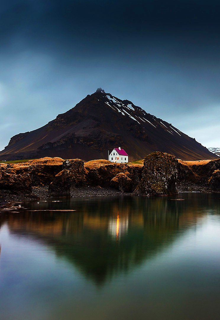 Spontonvi's tweet image. Fishersmans House
By: Wim denijs
bit.ly/1DuR10Y
#arnarstapi #clouds #harbour #house