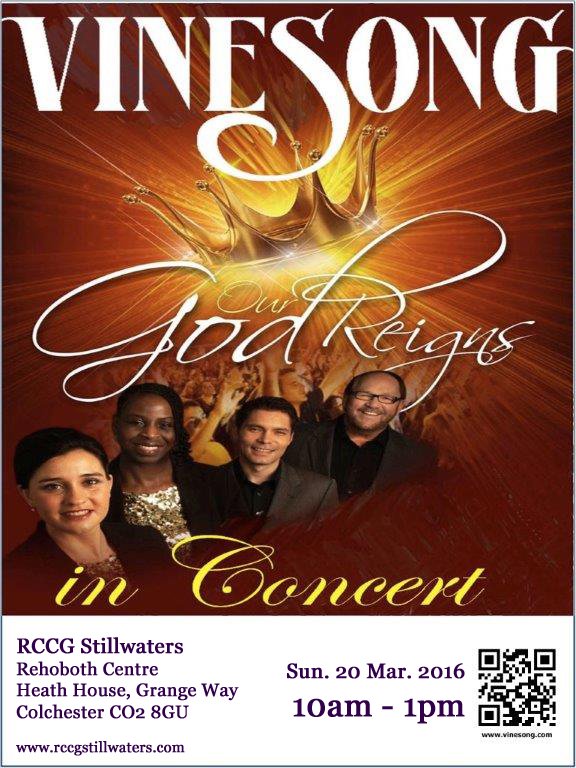 RCCGStillwaters's tweet photo. You are Invited to time of worship with @VineSong @RCCGStillwaters, Sun. 20 Mar. 2016, 10am. Please invite a friend. https://t.co/mmYnejbNPQ