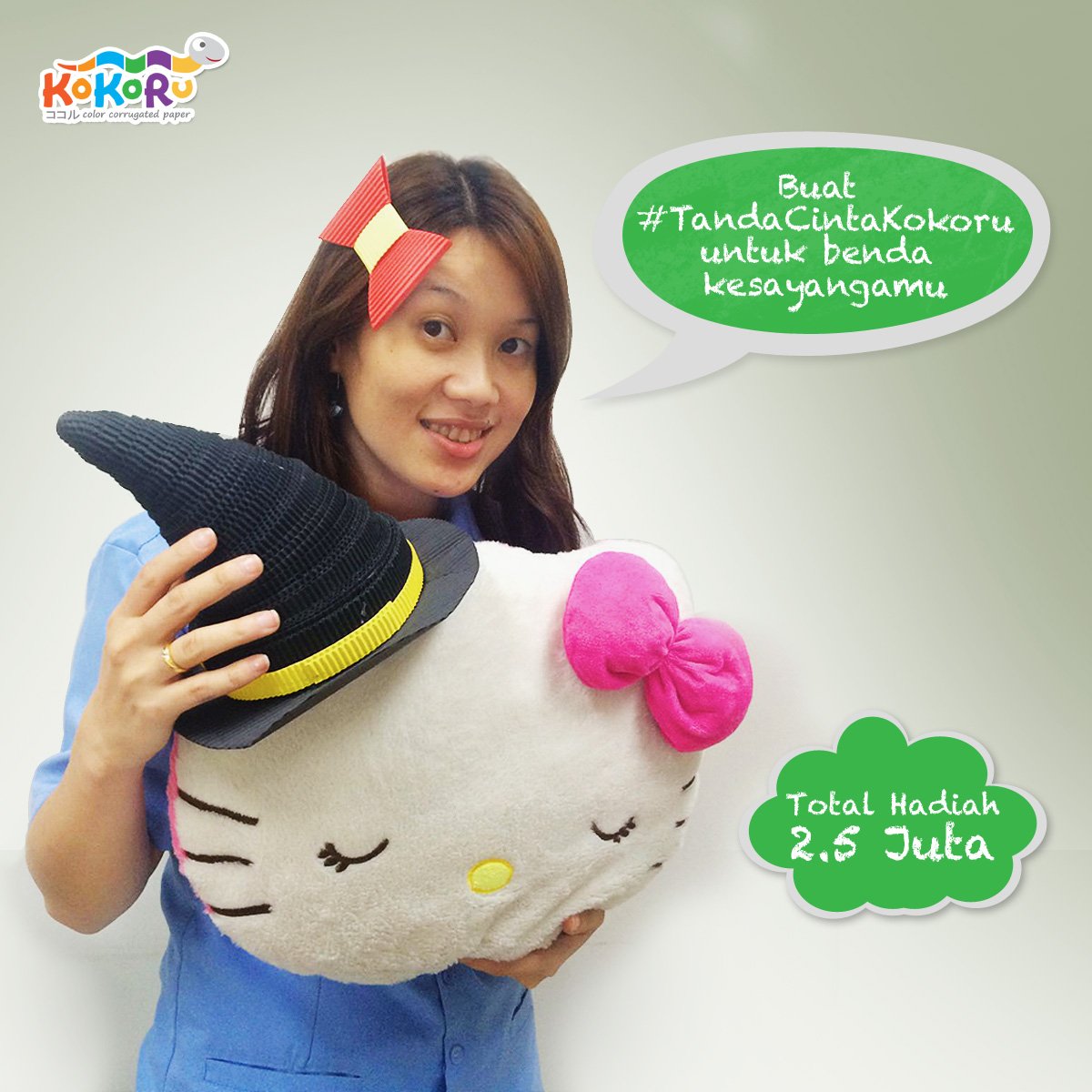 kokoru_paper's tweet photo. @infokuis Ikutan kuis #TandaCintaKokoru yuk! Hadiah total senilai jutaan rupiah menanti https://t.co/RdWaSv843L :) https://t.co/Xnpaarc6cj