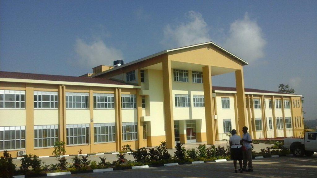 Newly constructed Entebbe General Hospital is wired with Oxygen pipes throughout the wards