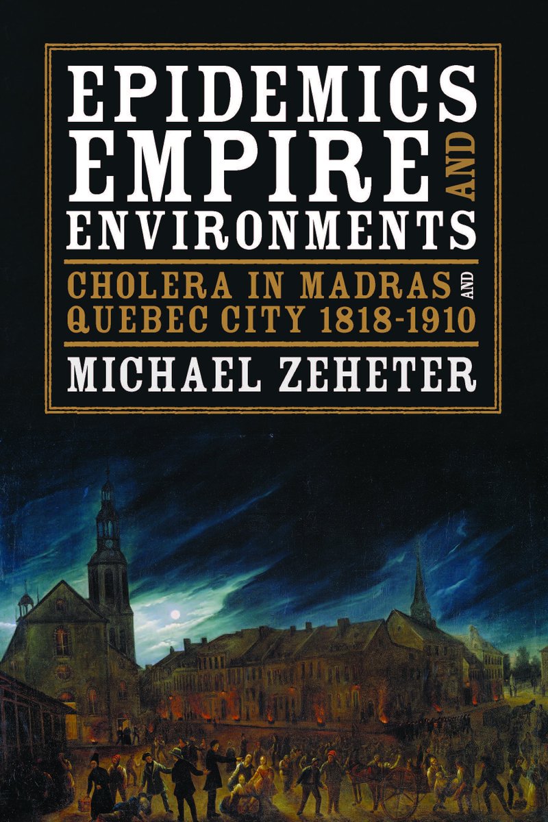 Shameless self plug: My new book "Epidemics, Empire and Environment" has been published by @UPittPress recently