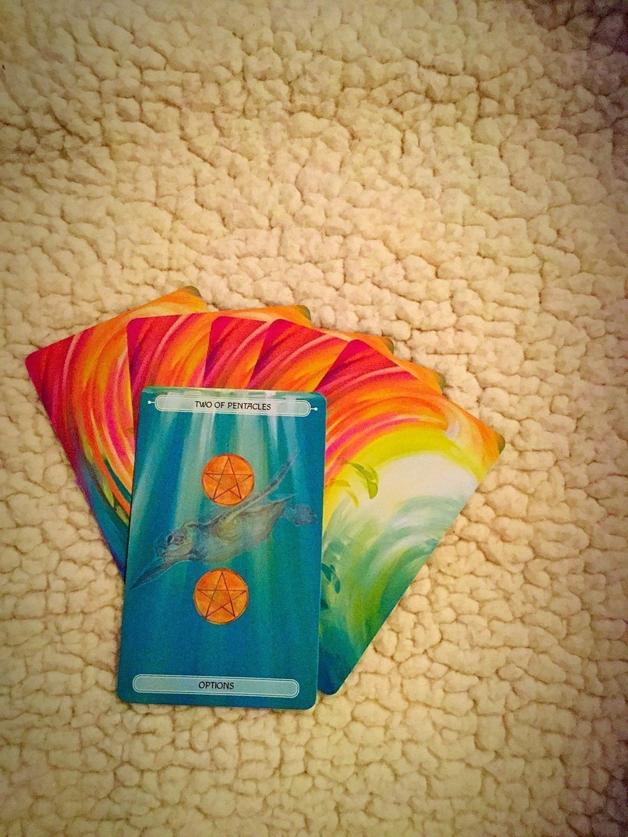 psychicsisters's tweet photo. #daily #tarot #2Pentaclesβ¨β¨ Time to look at the longterm benefits of your carrier focus on the future #Oceanictarot https://t.co/SKQAxHetLX