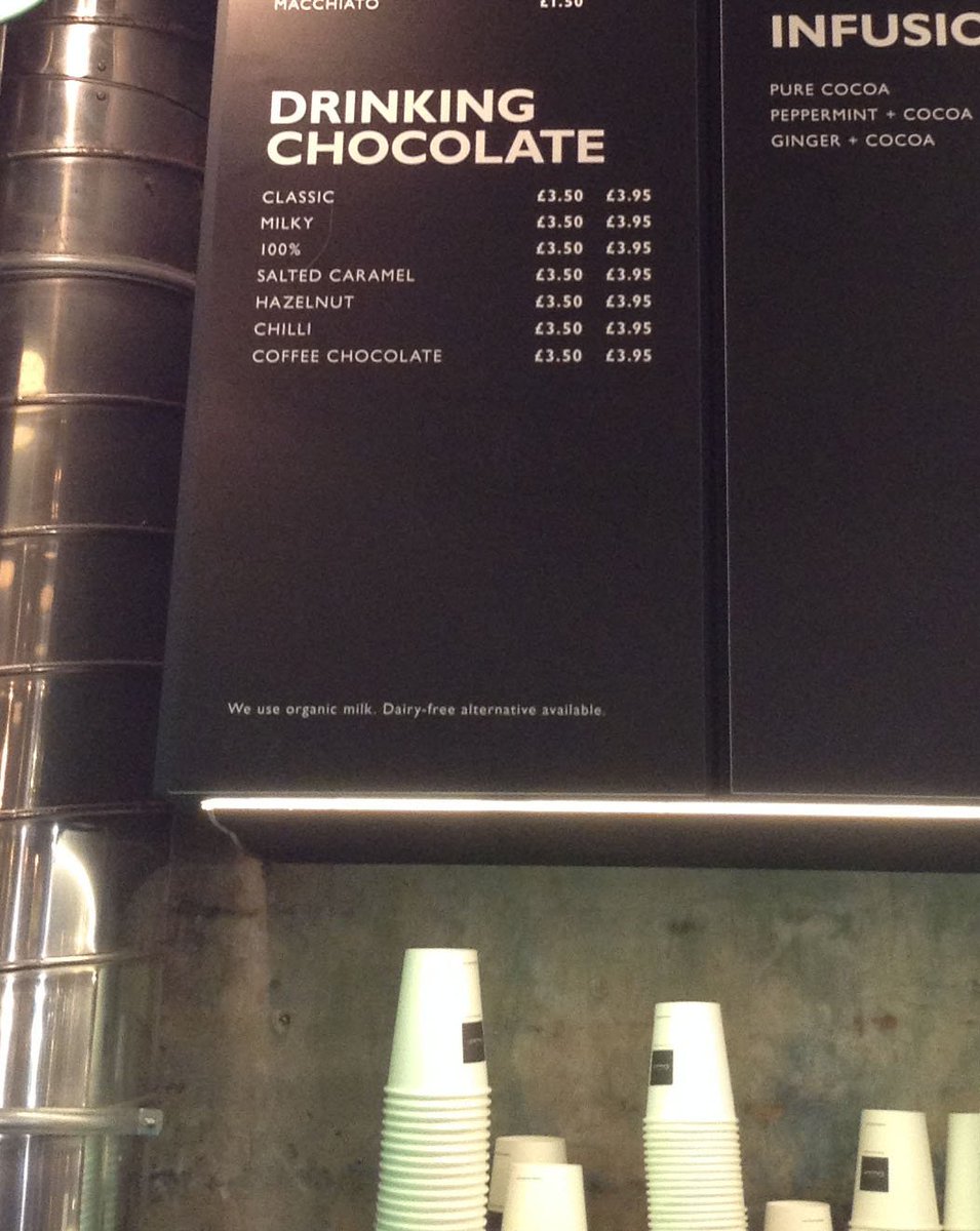 lillondonlife's tweet photo. They promised the BEST HOT CHOCOLATE EVER and @HotelChocolat delivered! Joe says 'Mmmm, chocolatey!' #HCEaster https://t.co/CfbHN6QuKY