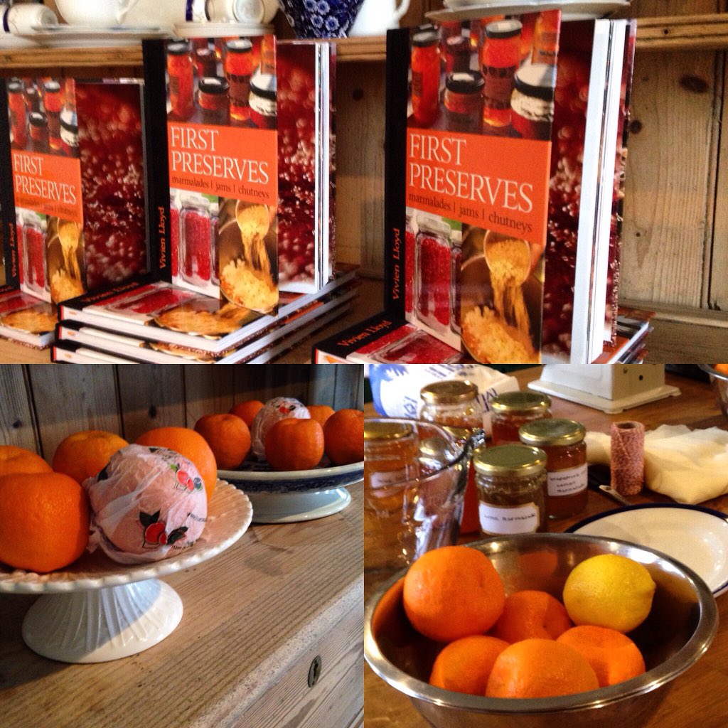 VivienLloyd's tweet photo. After a warm welcome last night @cooksandmakers ready to create marmalade with @farmavemaria best oranges https://t.co/4oatlXviUg