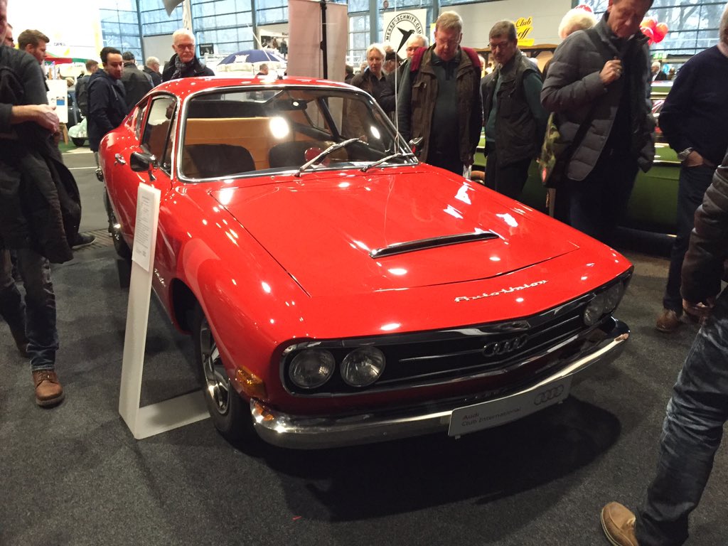 #HBCMLive Irres Einzelstück in Bremen: Auto Union 1000 S der Meisterschule Kaiserslautern