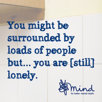 Have you overcome loneliness? Could you help others to do the same? Write us a blog > ow.ly/XNVBM