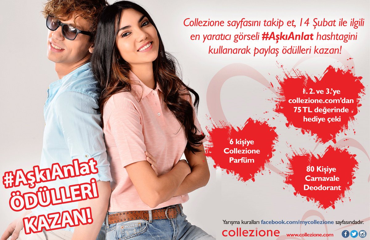 collezione's tweet photo. Bir fotoğrafla #AşkıAnlat, jüriyi etkile hediyeleri kazan!
Yarışma kuralları için tıkla: https://t.co/sgC7WeIKLK https://t.co/iYh7NxuFX8