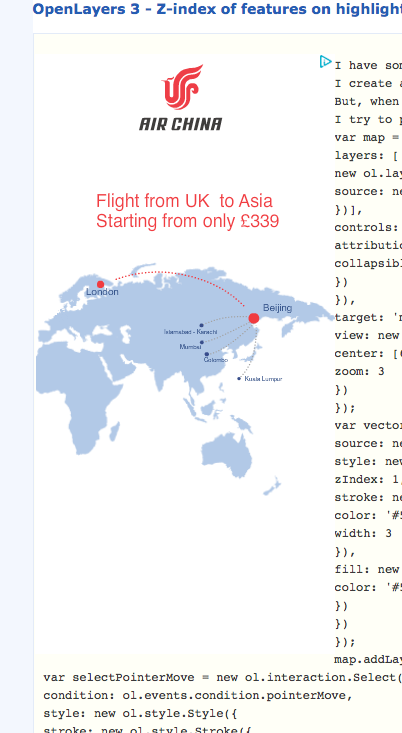 GeospatialMax's tweet photo. Creator of this @airchina ad needs to improve his #geography knowledge a bit ... #maperror #adfail @Geovation https://t.co/5BLh2zs2E8