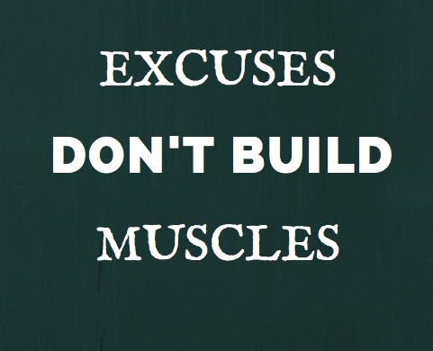 Nope, the couch doesn't give us muscles. Get out there! #strong #motivation