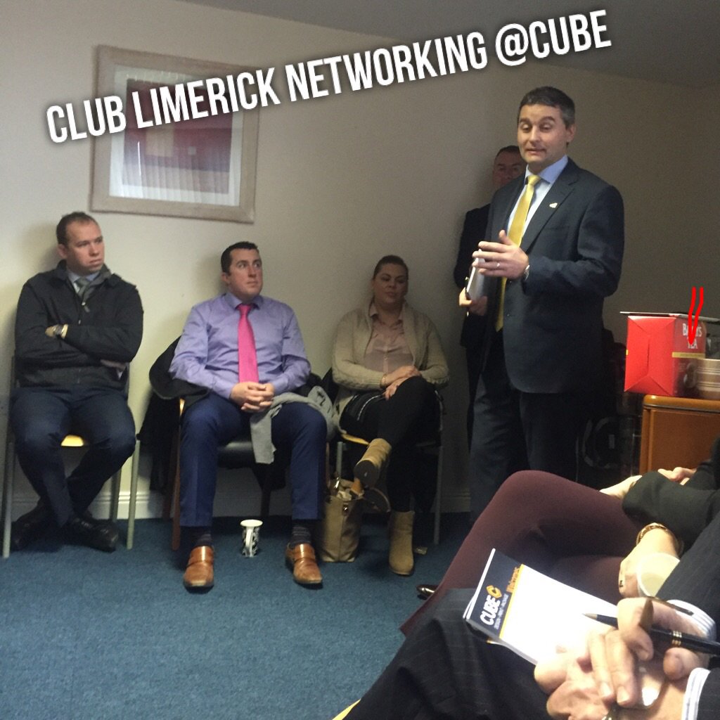 DPS_AudioVisual's tweet image. "We're on the right track" Great networking morning in #Cube Limerick. @LimerickCLG @SiobhS79 @Laochra_Sports