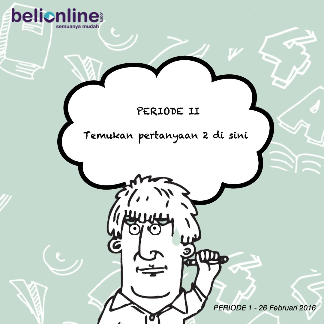 belionlinecom's tweet photo. Semakin hari semakin susah sepertinya pertanyaannya #MainAngka. Dicoba terus yukkk https://t.co/mE1qyr43yQ https://t.co/nF3cP9Zjcl