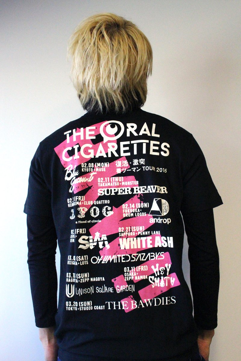 NEW GOODS③】 「VS Tシャツ（唇ツーマンTOUR限定）」 あきらかに