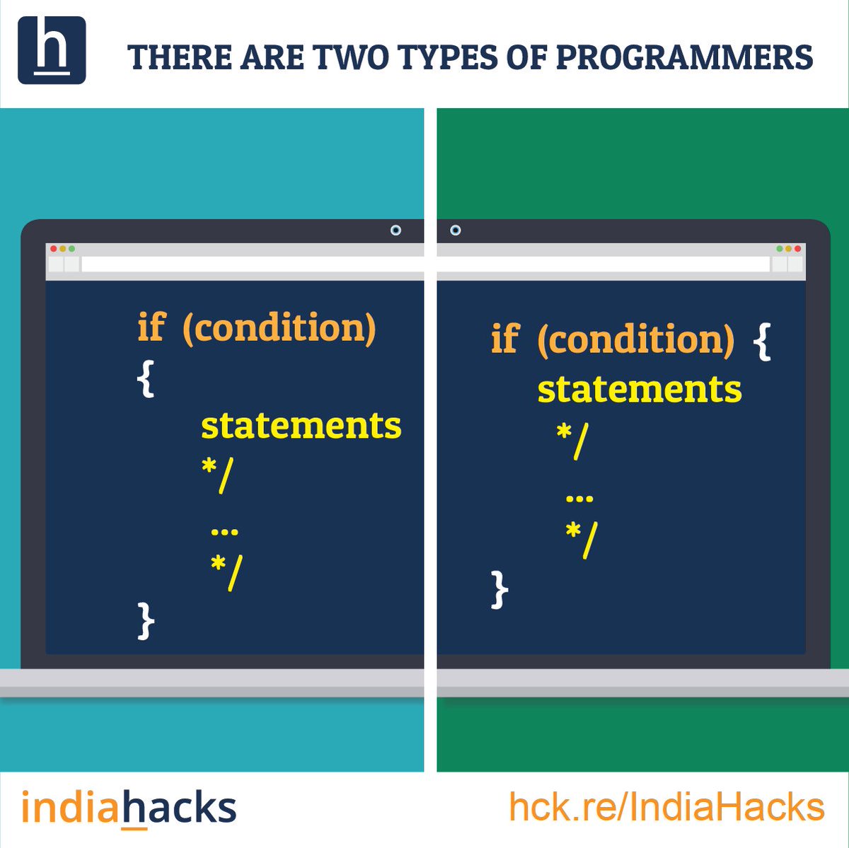 HackerEarth's tweet photo. Which one are you? #Programmers
#ProgrammingHumour https://t.co/9H0Ge5g2OS