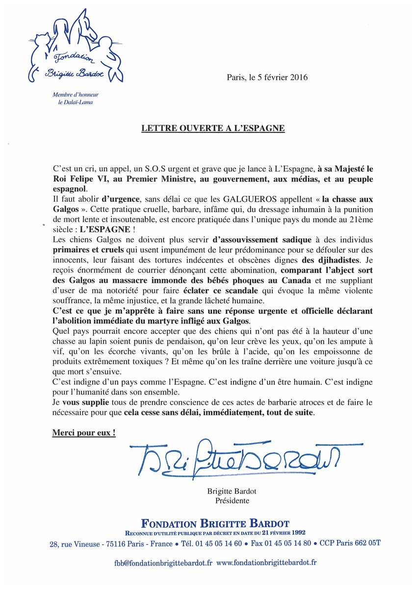 brigitte_bardot's tweet image. La folie humaine n'a plus de limite, je suis écoeurée de toute cette barbarie c'est désespérant...