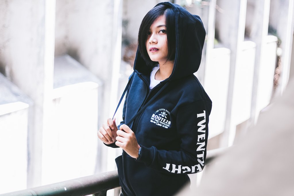 Route28co's tweet photo. Fight Club Twenty Eight Hoodie, #Route28OOTD by Fina Yudharisman 

#Route28Co https://t.co/sOlWcBfZ8j