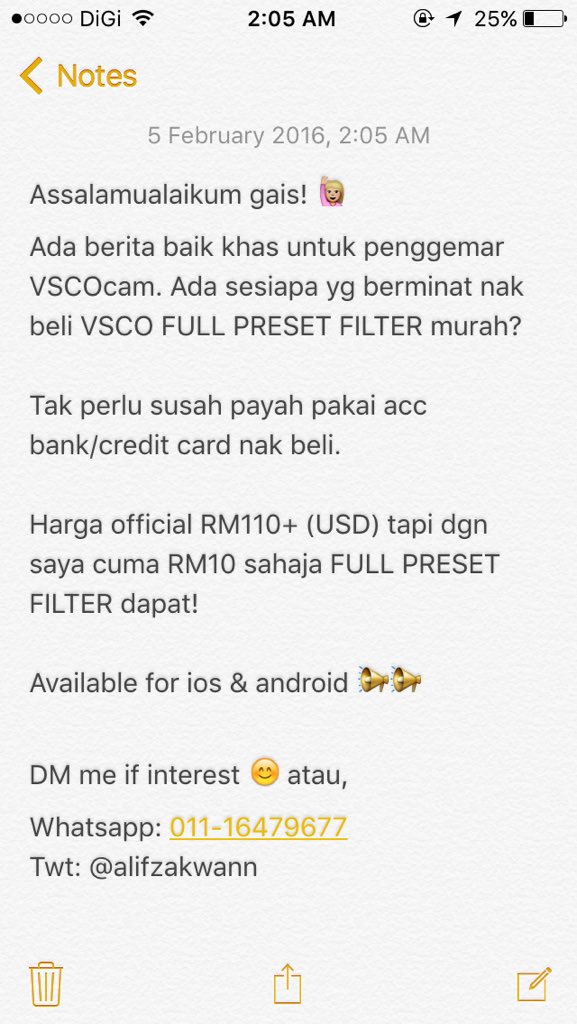 alifzakwann's tweet image. Full filters for VSCO. only RM10. Available for ios/android. DM if interest 😊 info ada disini 👇🏽👇🏽 RT utk rezeki abg