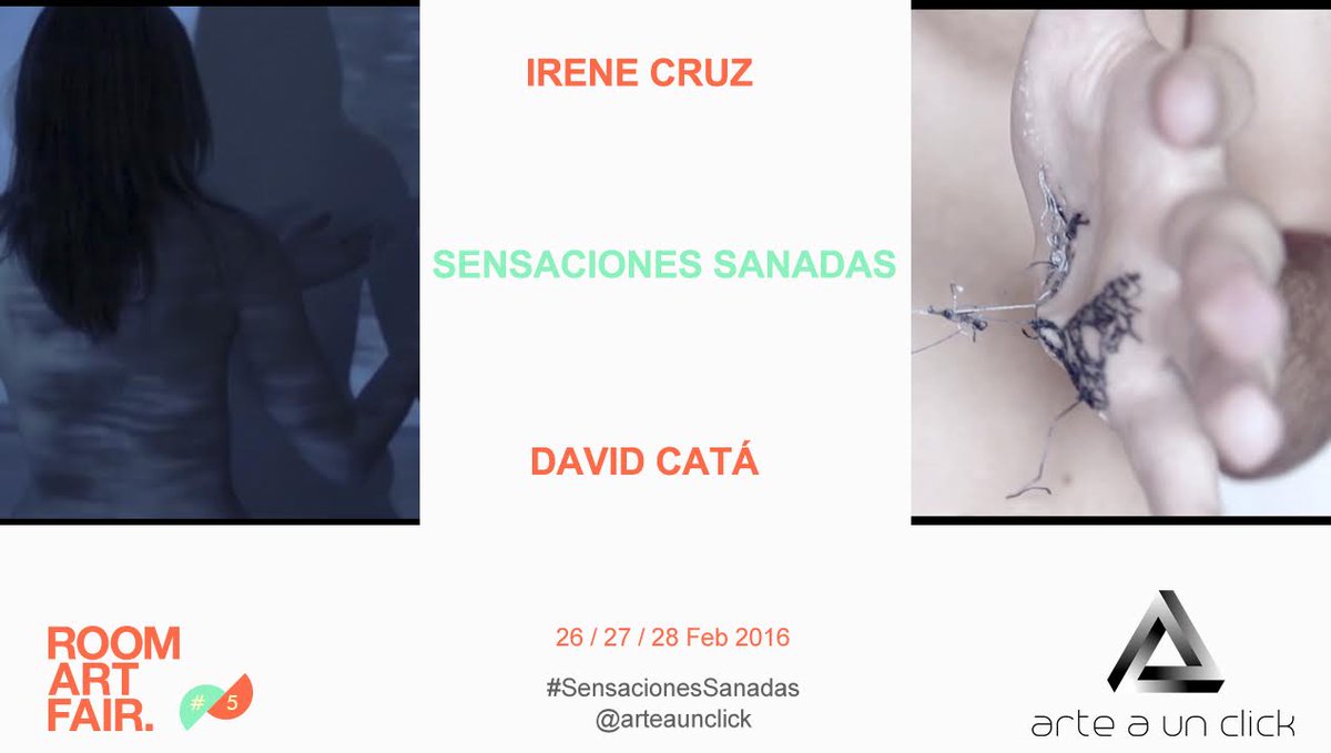 #RAF5 Nuevos trabajos de Irene Cruz <a href="/TxArtx/">artx-tx</a> y de David Catá <a href="/DavidCata_/">David Catá</a> para @roomartfair #SensacionesSanadas.