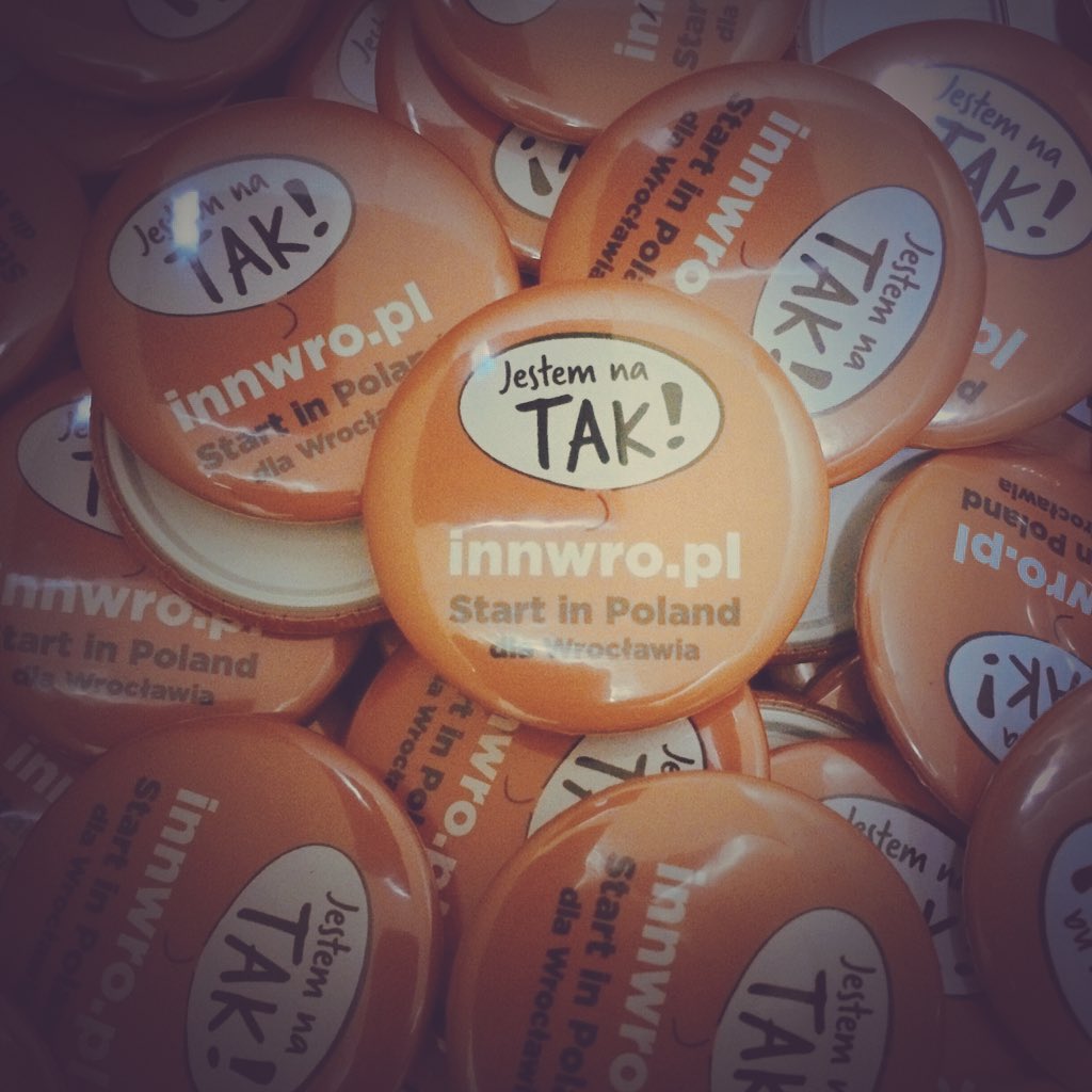 smartwroclaw's tweet photo. #StartInPoland dla Wrocławia! JESTEM NA TAK! #innwro #wroclaw #smartcitywroclaw #wroclove #smartwroclaw #smart https://t.co/yIeLqCtbAh