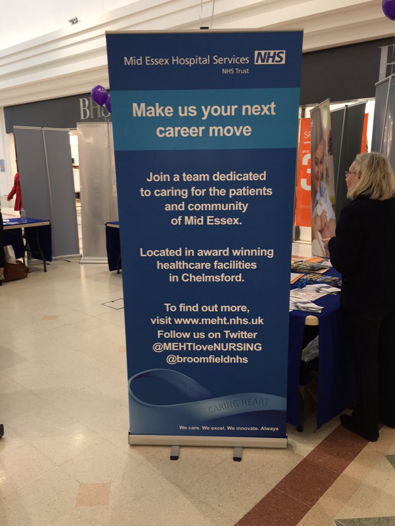 sammyc842011's tweet photo. #newcitynewjobnewfuture come and see us today at the Meadows shopping centre @MEHTloveNURSING @broomfieldnhs https://t.co/0AhE5y8YSx