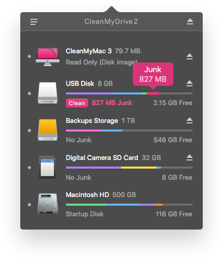 MacPaw's tweet photo. Check out our beautiful and easy-to-use drive manager #CleanMyDrive 2. It’s free: https://t.co/q7i4e835nb https://t.co/d1WVcin0gx